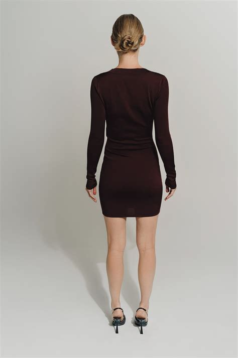 décolleté yves saint laurent|Décolleté Dress in Knit .